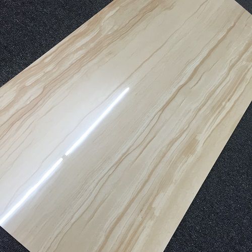 Europe Design Yellow Wooden Pattern 400X800mm Porcelain Tile